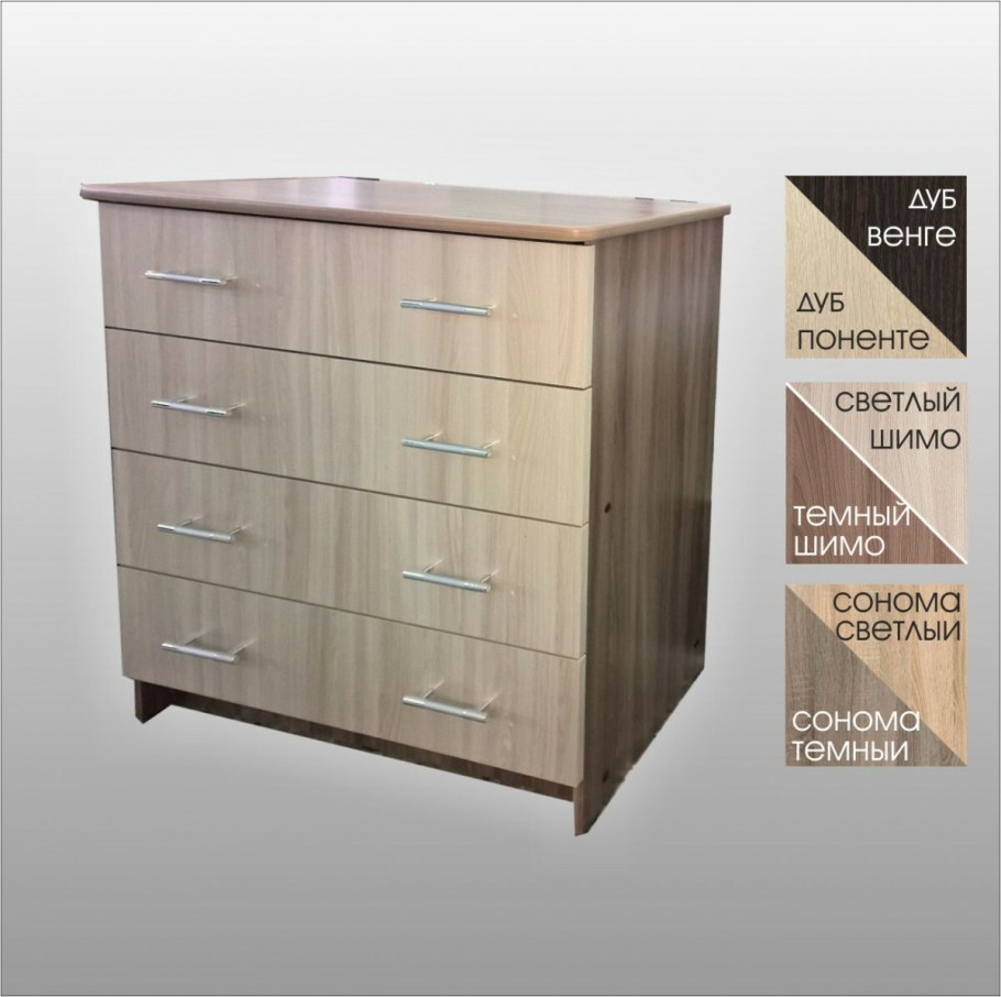 Комод м-к1венге ясень светлый