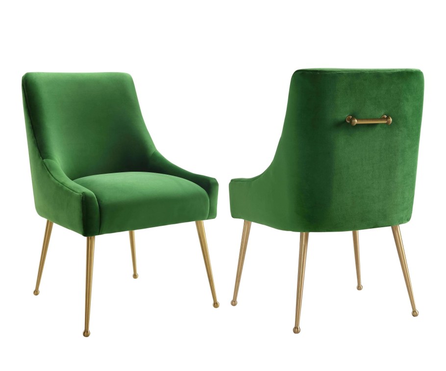 Anzu Green Velvet Dining Chair