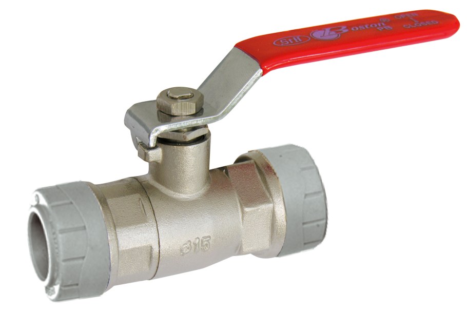 Запорный вентиль для водопроводной трубы