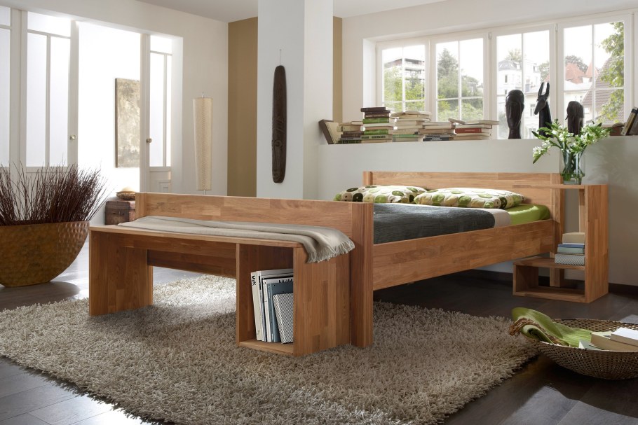 Кровать из дуба Стэнлес Бриджит