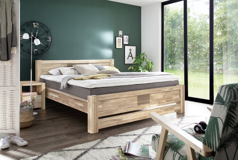 Кровать из массива дуба «Валенсия»