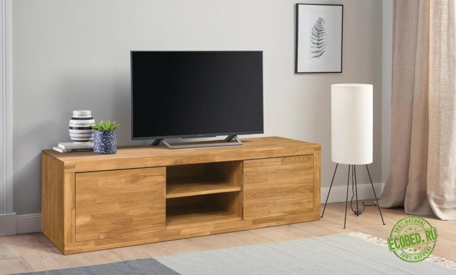 Вайс тумба под ТВ 13.270.01, дуб золотой Craft,