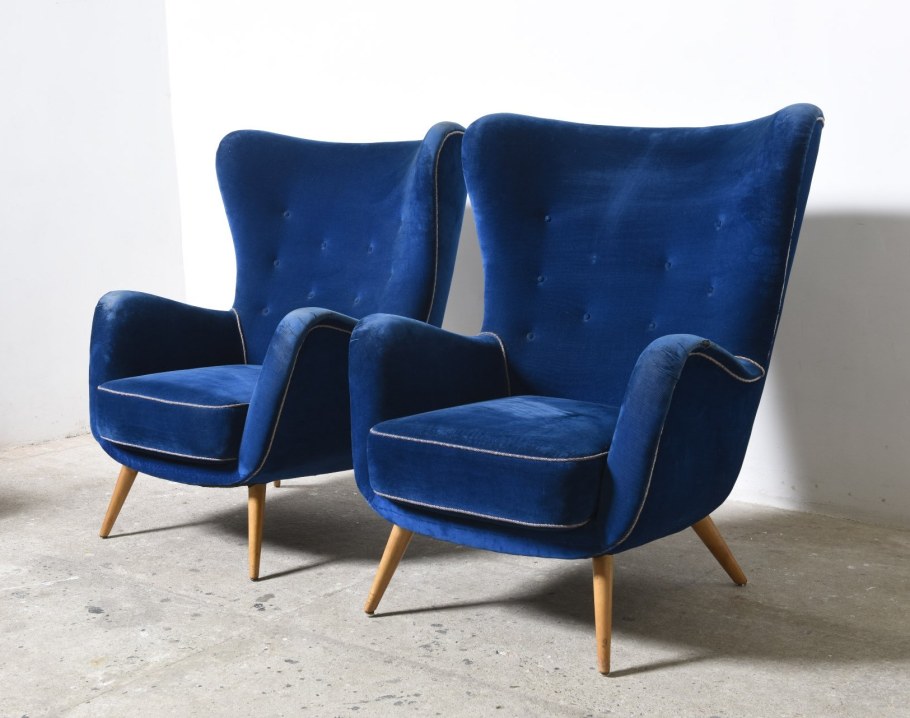 Стул Skipton Blue Velvet