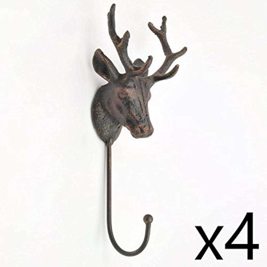 Оленьи головы металлические