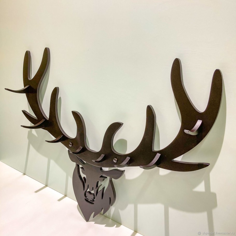 Вешалка "рога лося"