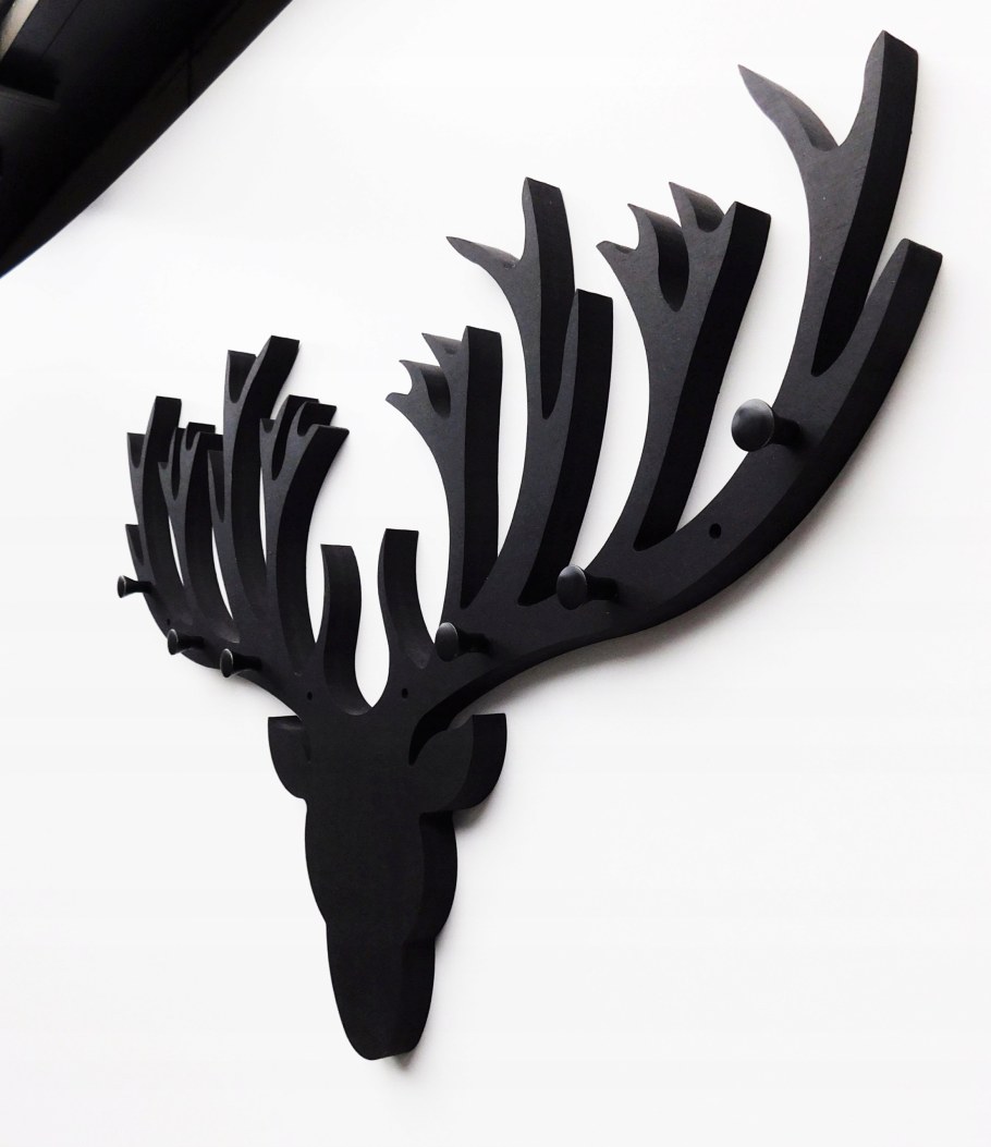 Вешалка рога на стену bull 100cm/ 20076 серебро Invicta