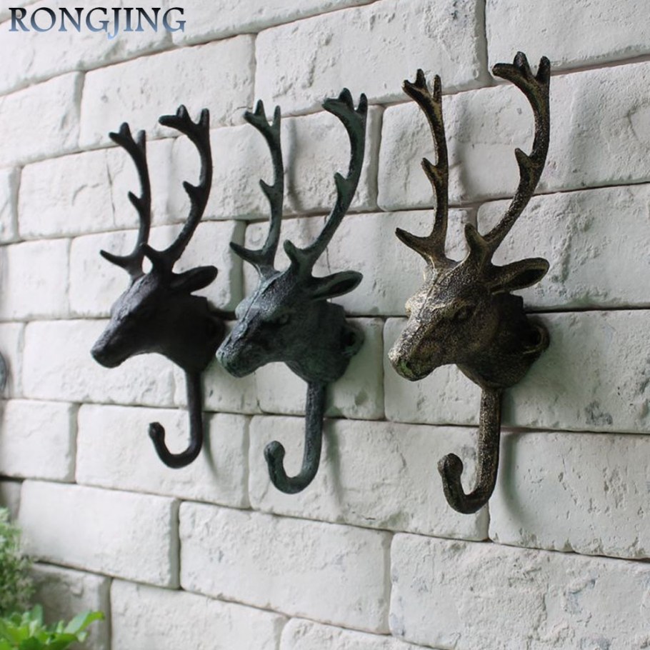 Декоративные крючки на стену