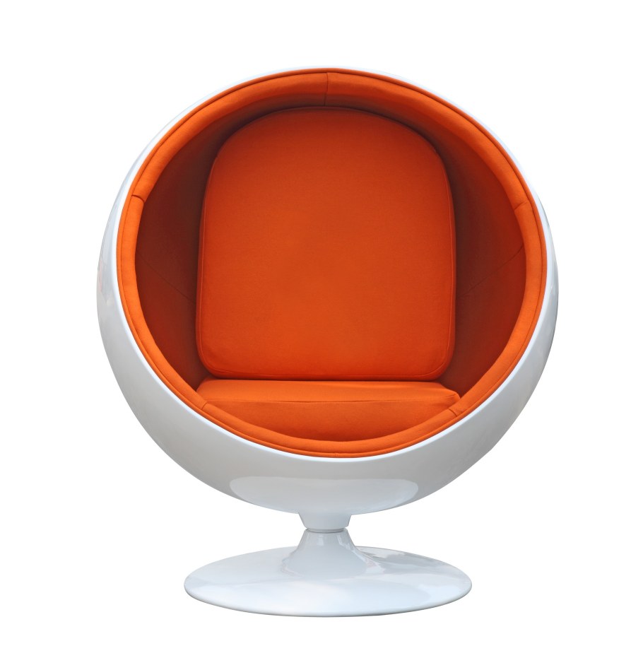 Кресло круглое из глобуса