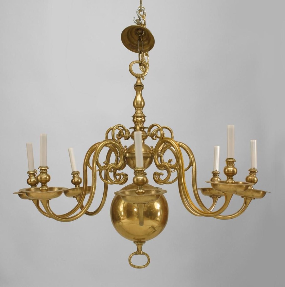 Потолочные люстры в английском стиле