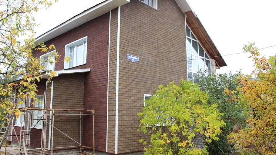 Фасадная черепица Хауберк