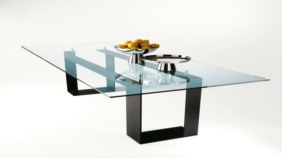 Стеклянный стол Tom 105x70 см