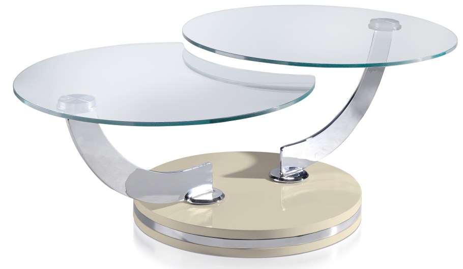 Столик журнальный раздвижной f1169aa белое основание от Angel Cerda