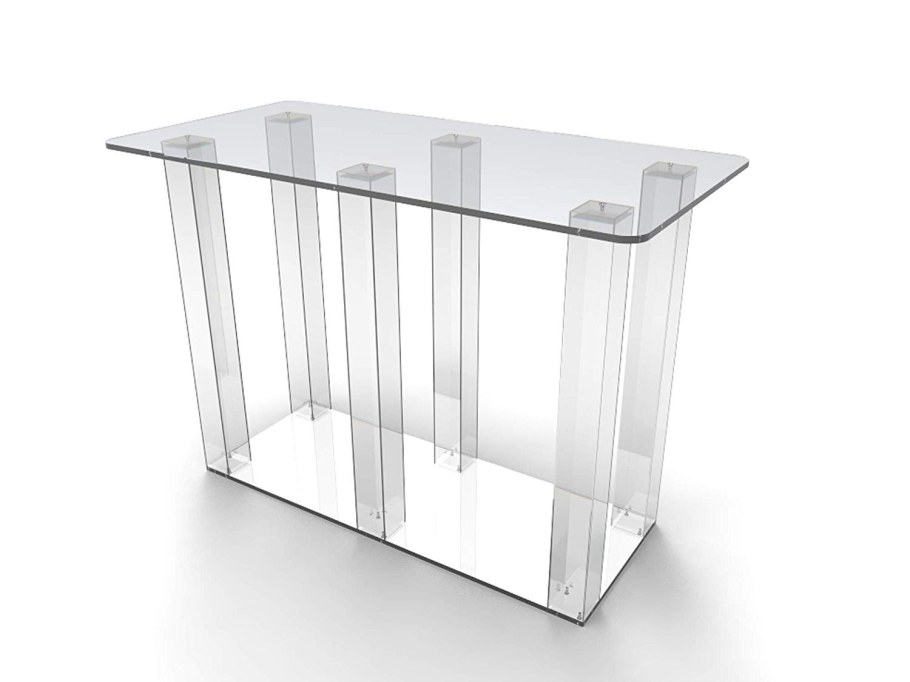 Стеклянный стол плексиглас