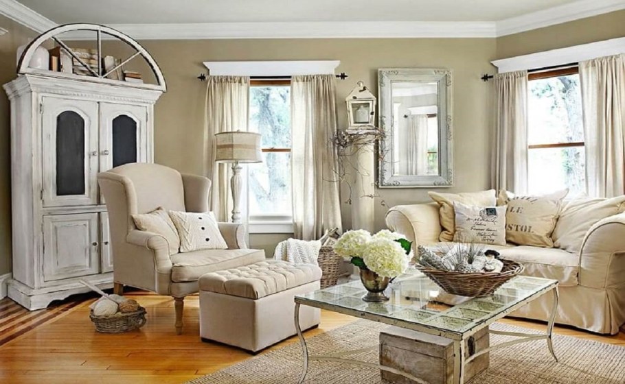 Мебель в стиле шебби Шик