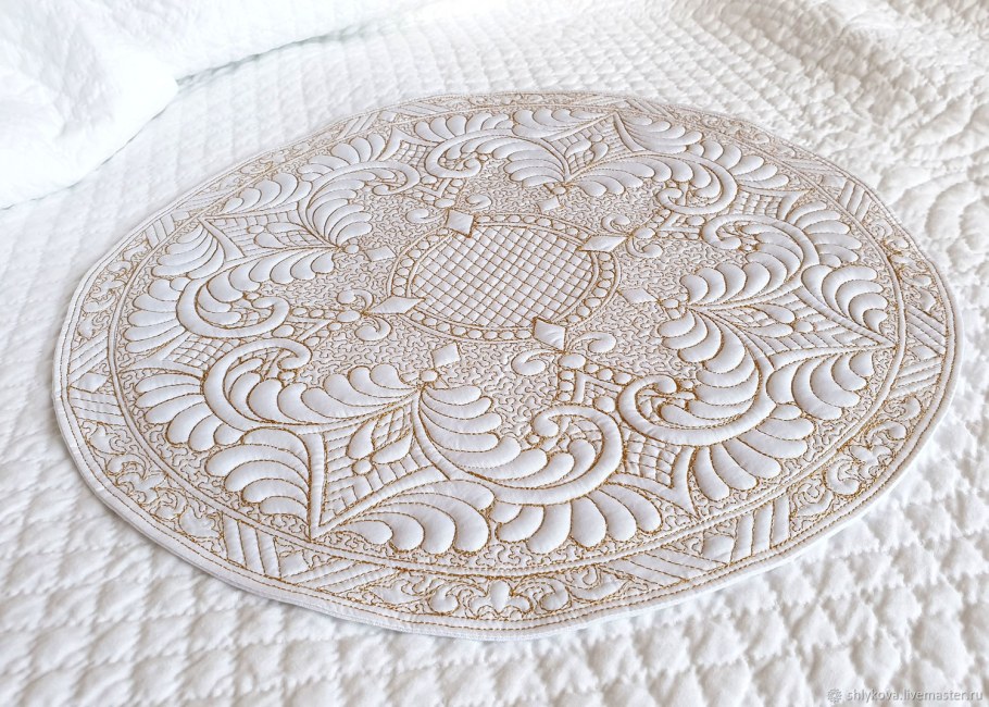 Круглое трапунто