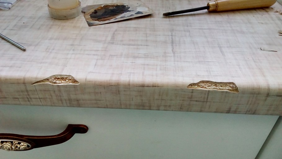 Реставрируем кухонную столешницу ламинируемую