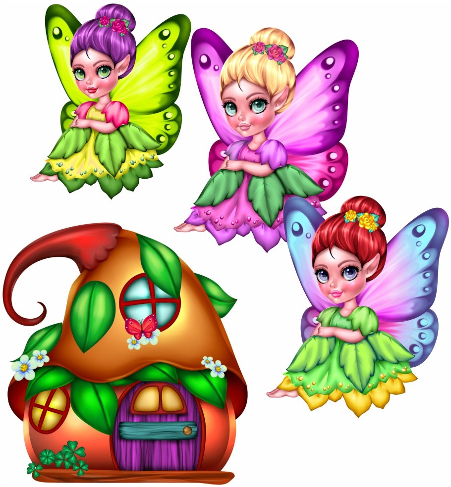 Наклейка Фея