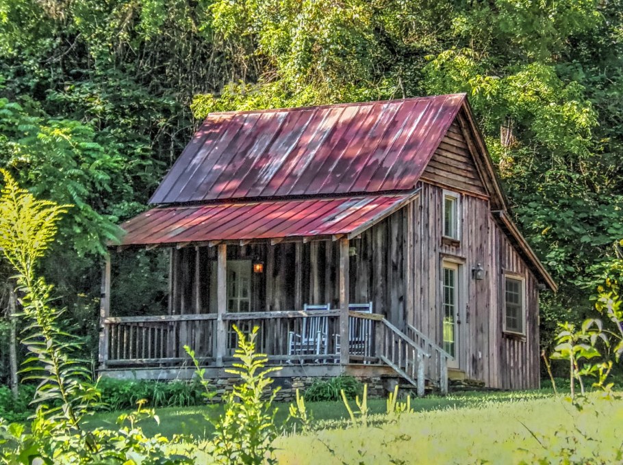 Old Cabin in the Wood