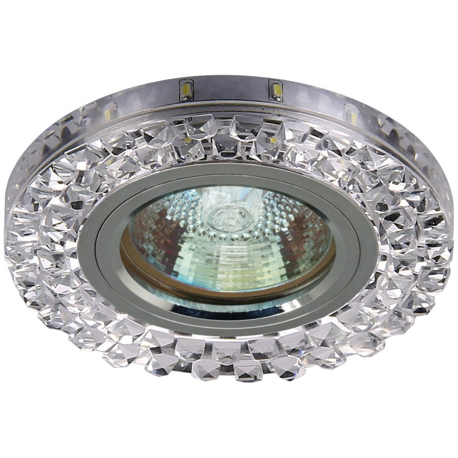 Встраиваемый светильник de fran ft 603 led, хром