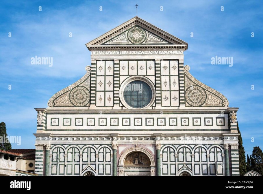 Санта Мария новелла во Флоренции Леон Батиста Альберти