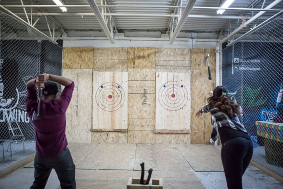 Помещение для метания ножей