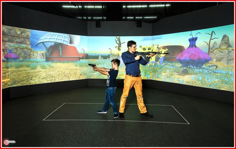 Интерактивный лазерный тир