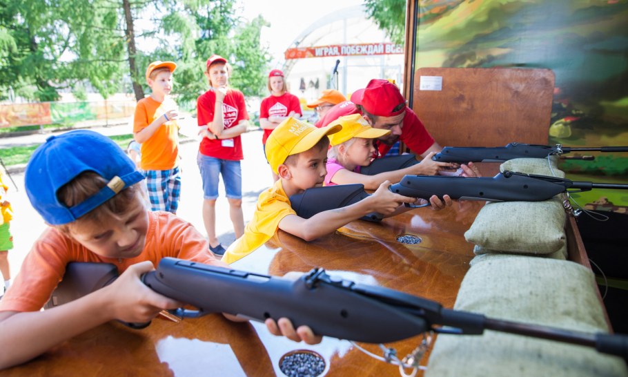 Пневматический тир для детей