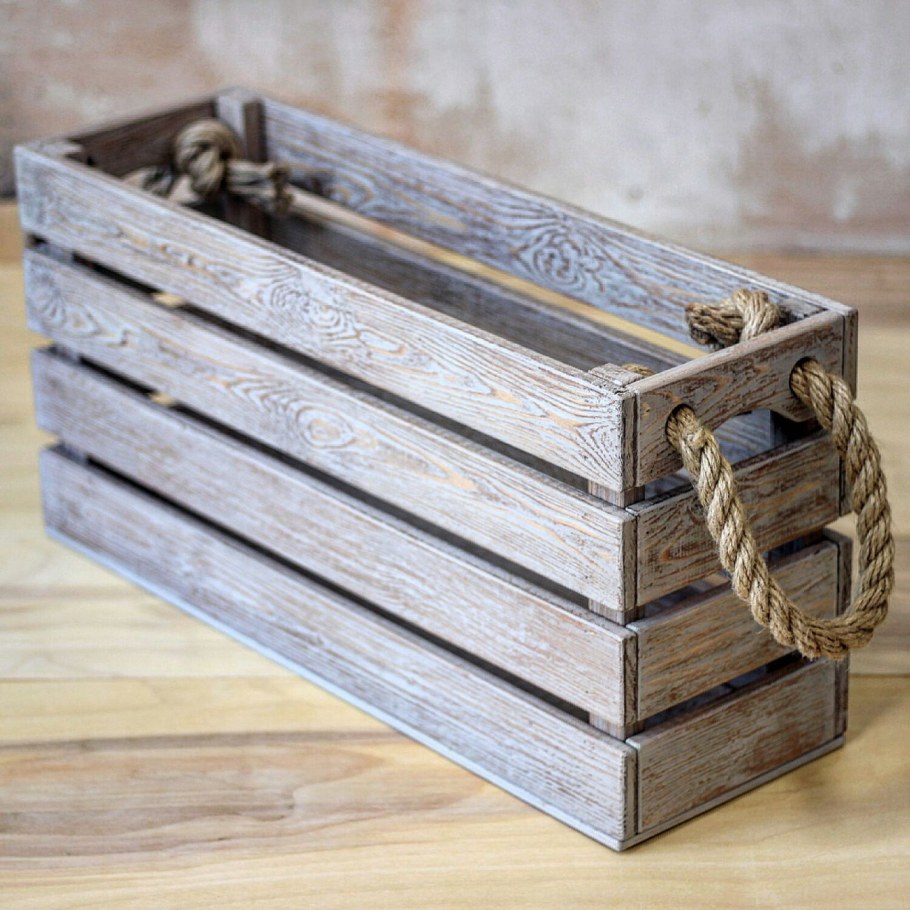 Декоративные ящики из дерева