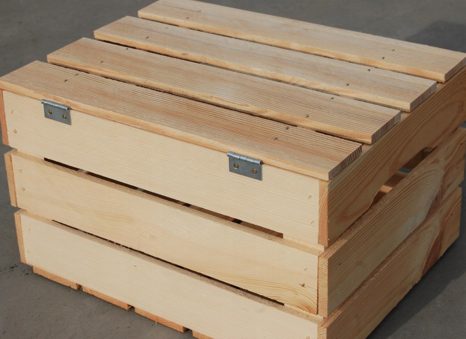 Деревянный ящик 40х30х30