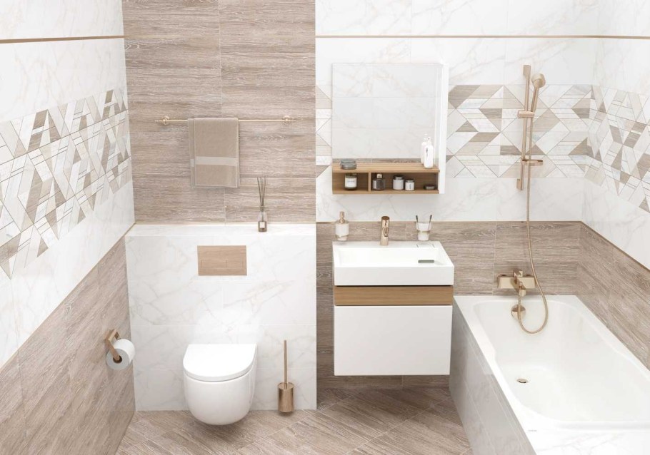 Esprit Calacatta wt9esr00 плитка настенная 250 500 9