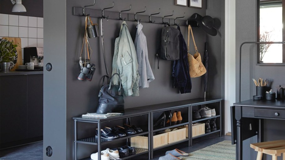 Стальная прихожая икеа