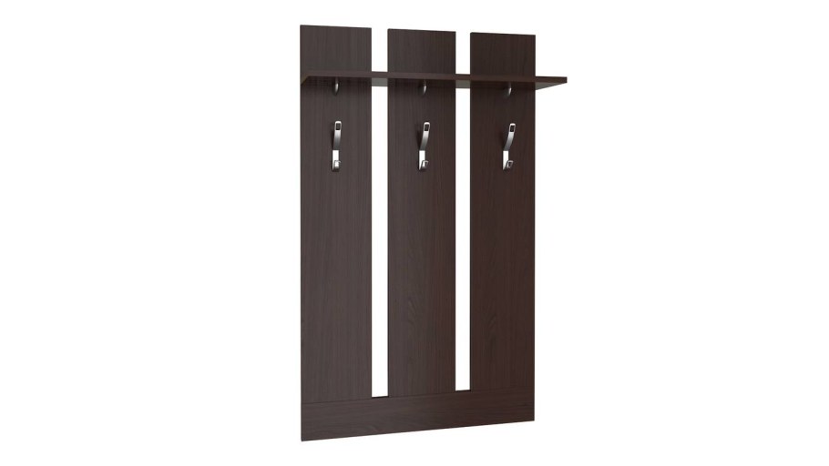 Сити 2.1 (вешалка в прихожую) цвет вишня