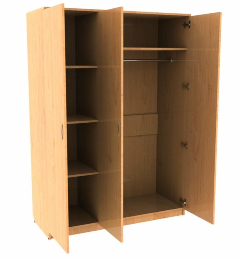 Шкаф комбинированный для одежды из ЛДСП ШДК-22/500