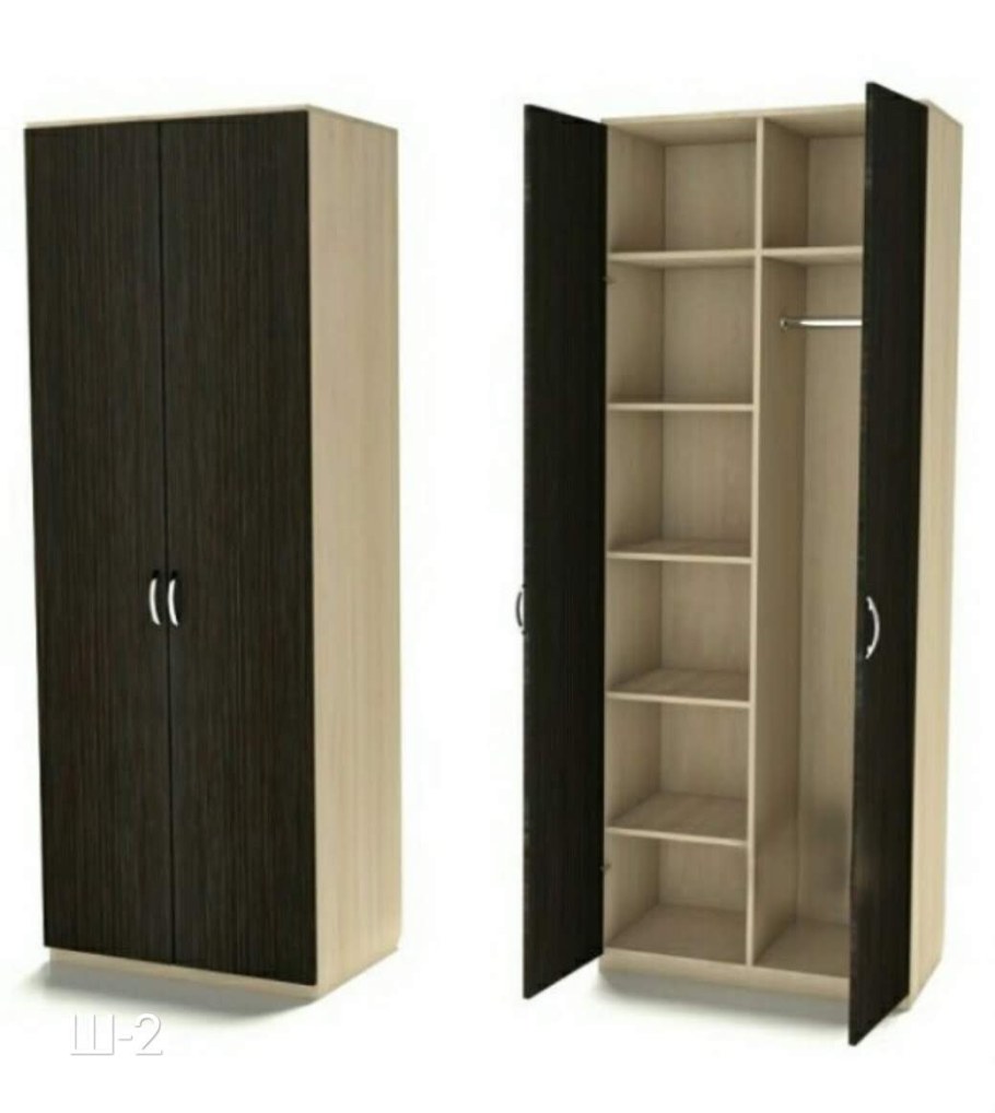 Шкаф для одежды ш-1(600), (600х490х2206)