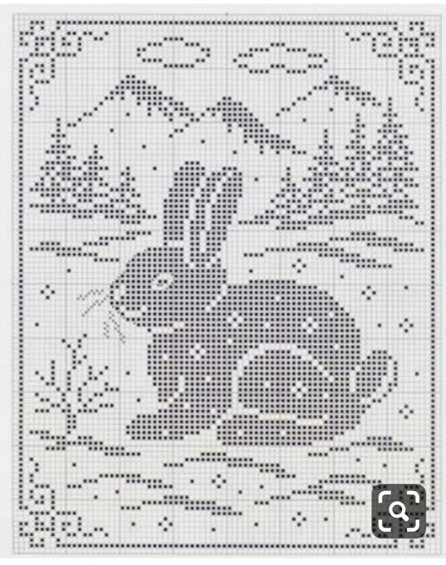 Плед филейное вязание крючком схемы