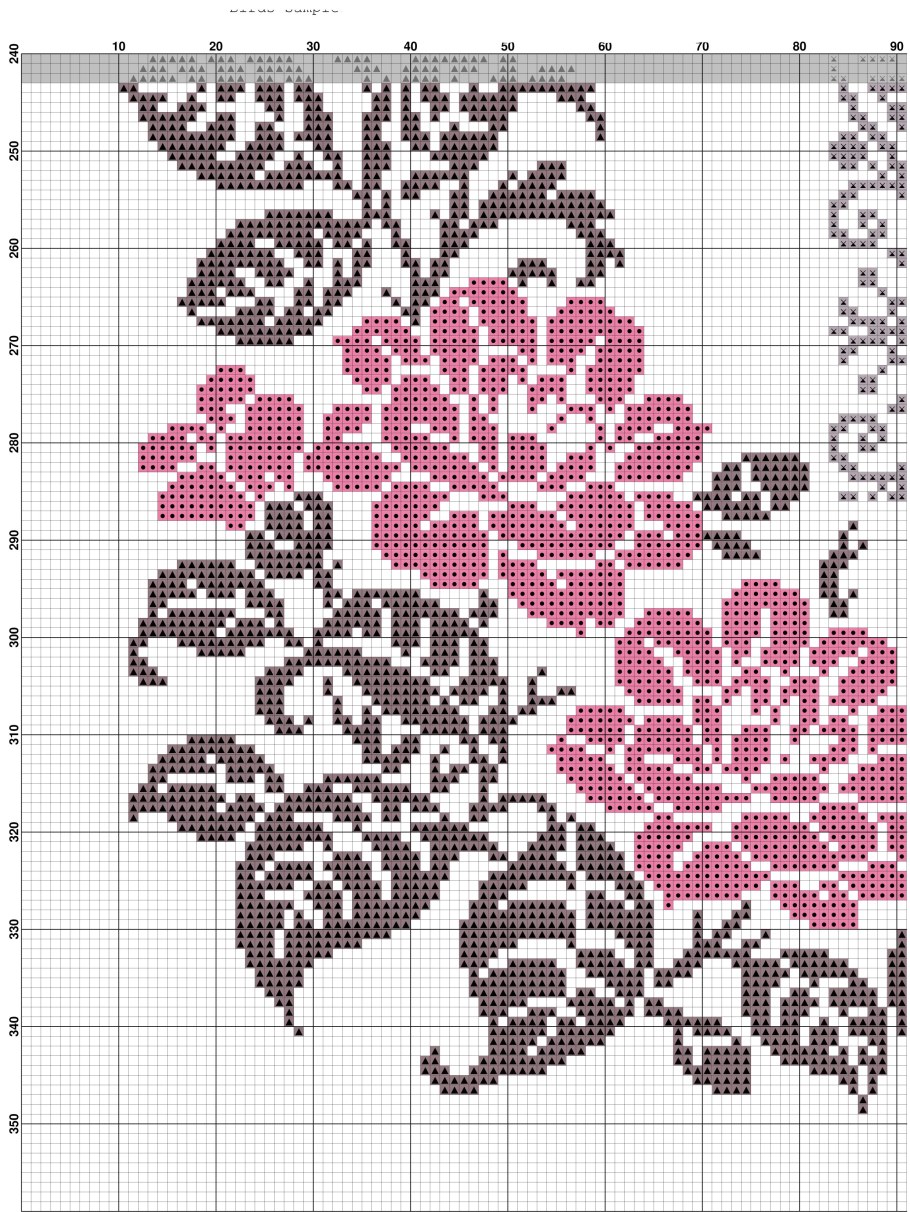 Филейное Вышивание