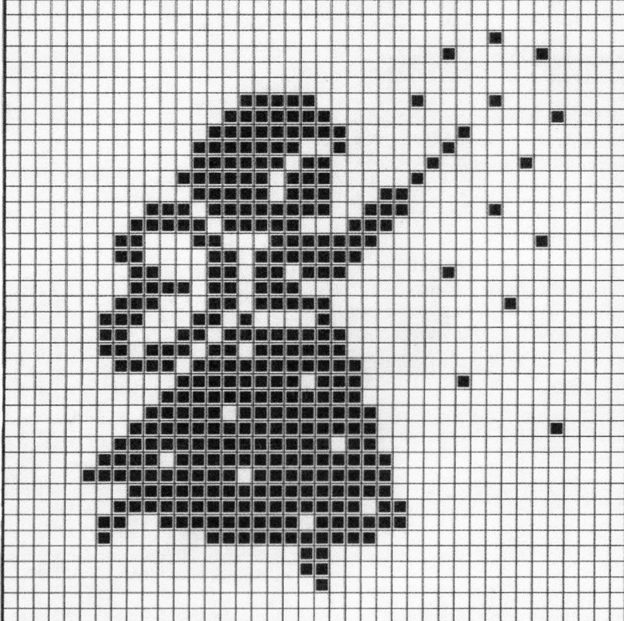 Новогодний рисунок для вязания