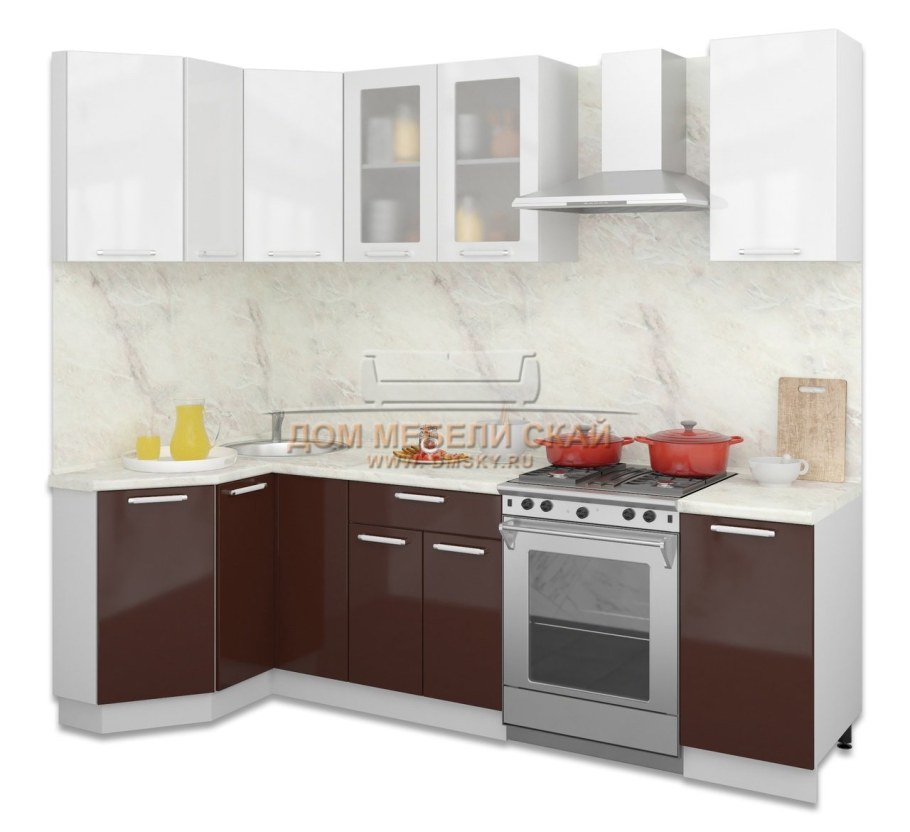 Кухня угловая Престиж 1200х1785 Боровичи