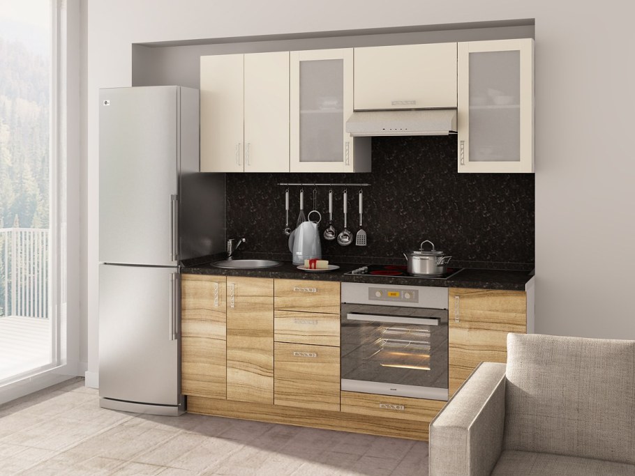 Кухни Вардек берёза Сандал