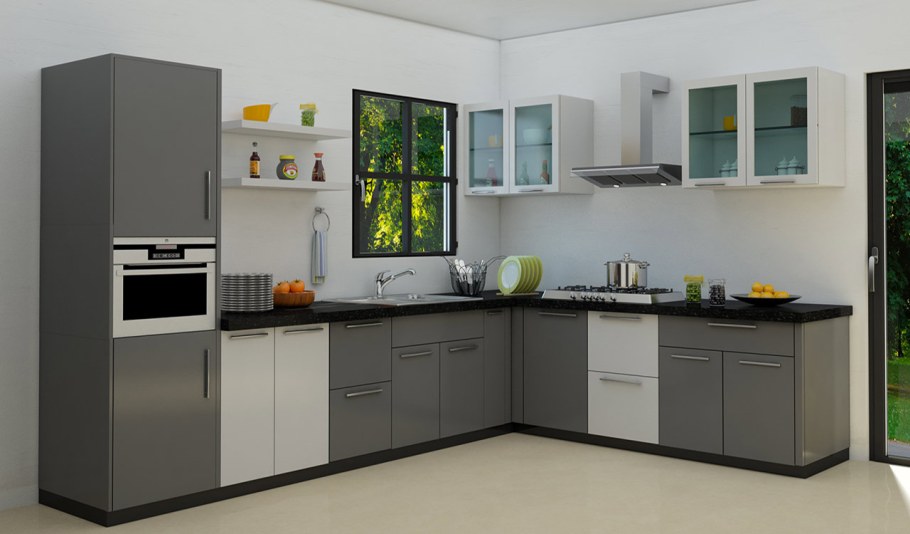 L/Г образная кухня