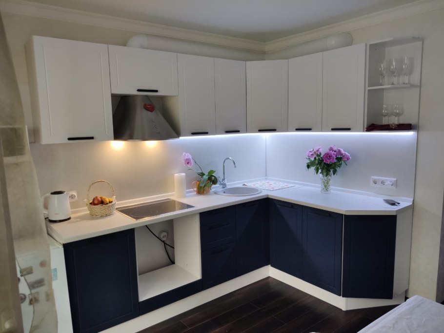 Кухня Монс индиго Леко