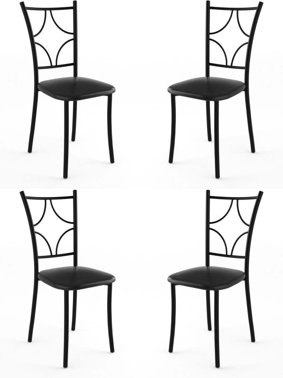 Стул ромб стандарт черный