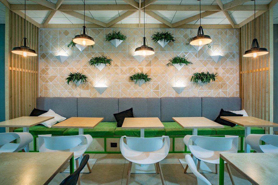 Дизайн проект кафе здоровое питание