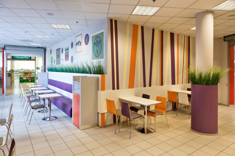 Интерьер столовой в школе