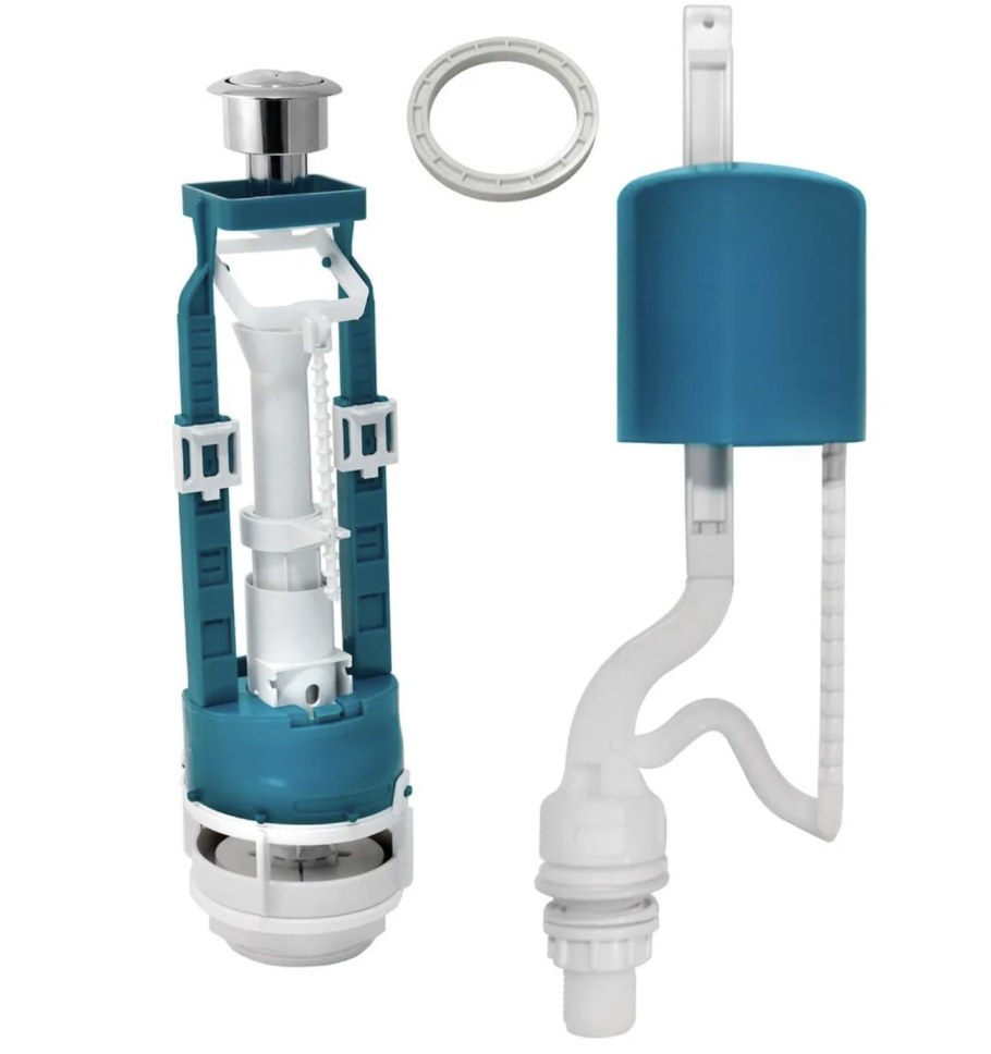 Арматура 2-х кнопочная бок. Подвод (Инкоэр)