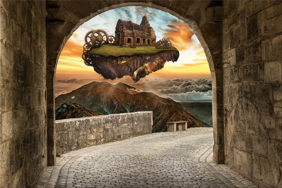 Фотообои каменная арка