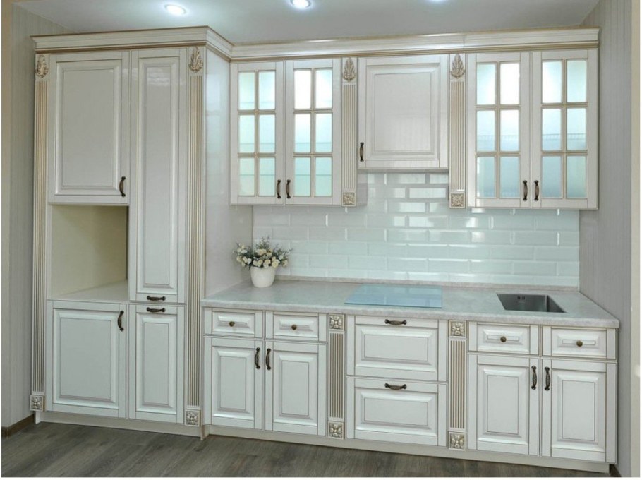 Кухня Валенсия эмаль патина