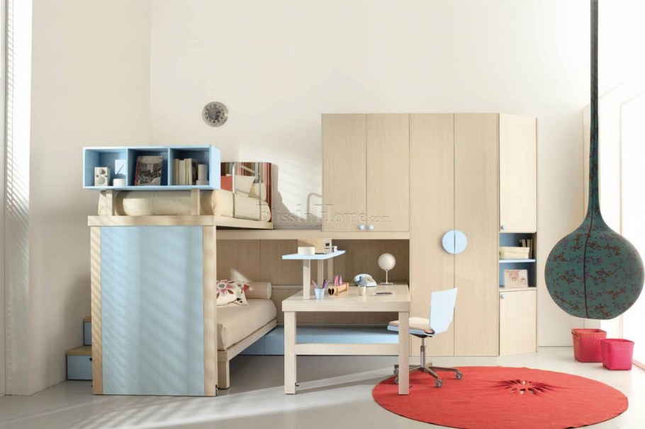 Кровать чердак Tumidei