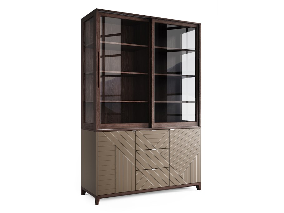 Современный сервант для посуды