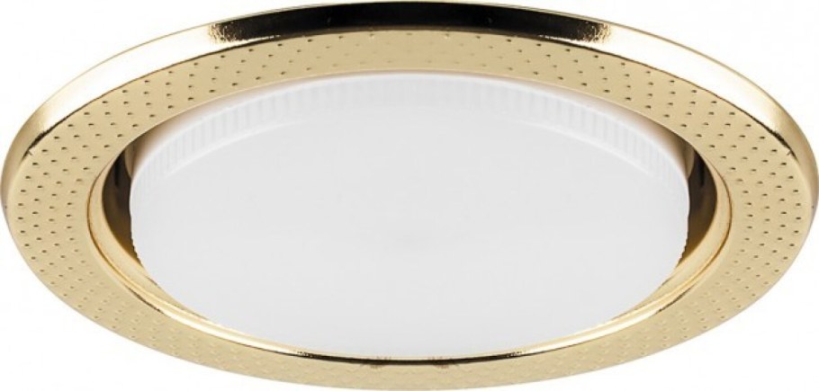 Светильник встраиваемый Feron dl53 потолочный gx53 белый 28452